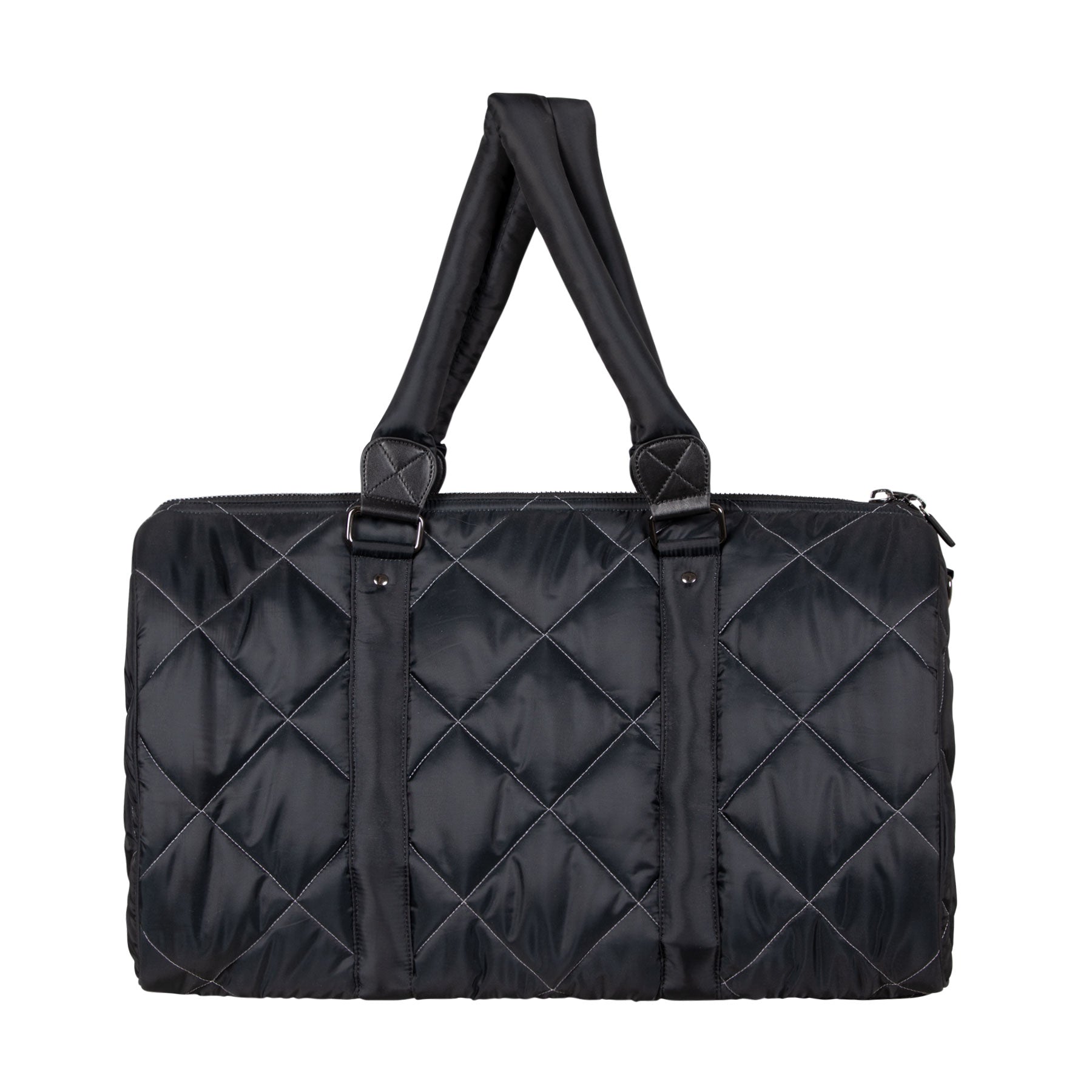 DIAMOND QUILTED DUFFLE by GOLF WANG