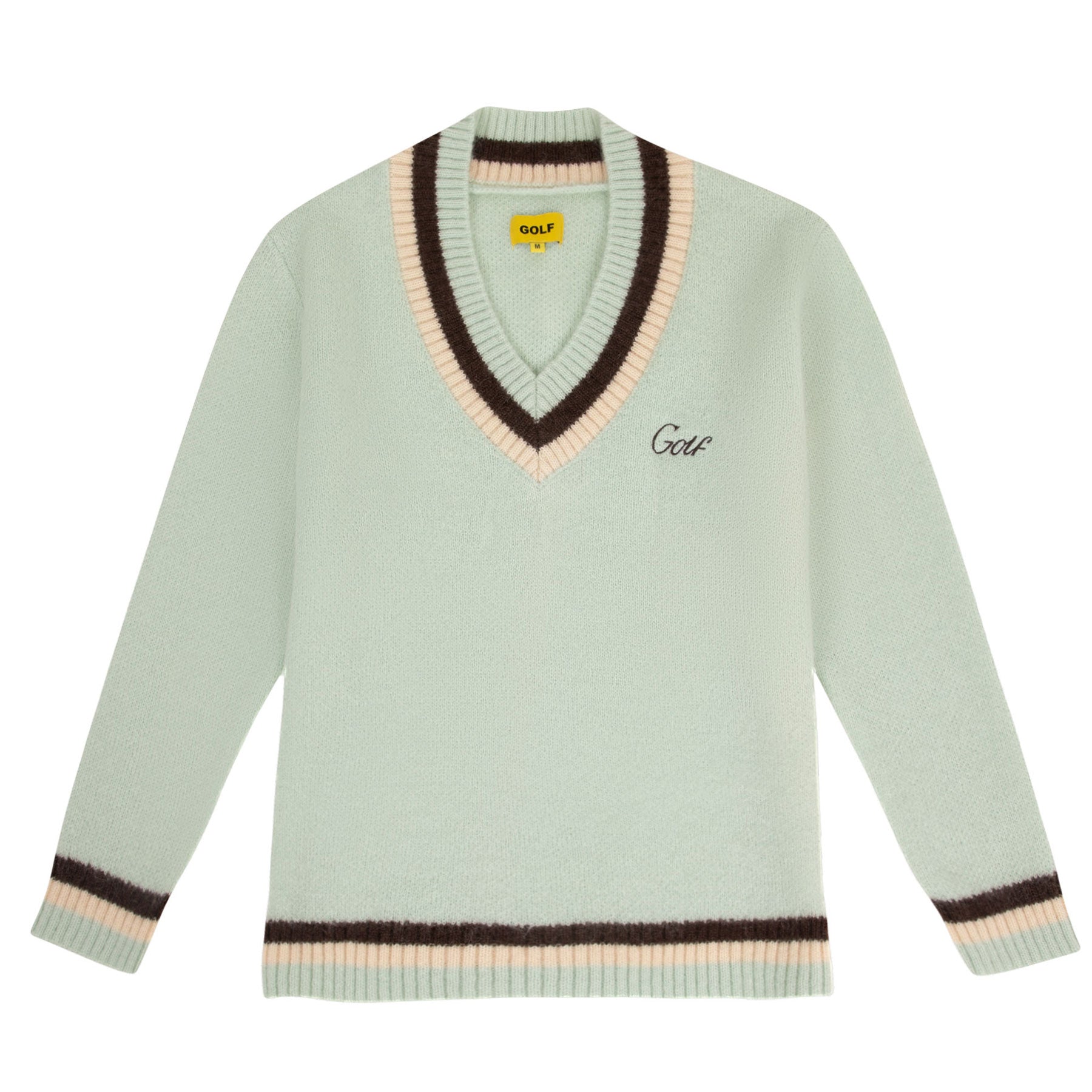 MOHAIR CRICKET SWEATER by GOLF WANG