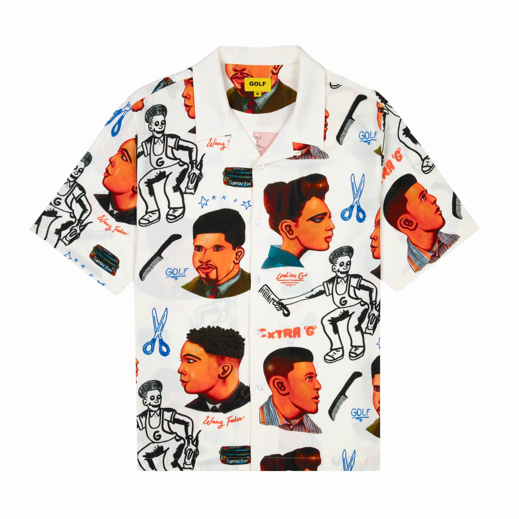 BARBERSHOP RAYON BUTTON UP by GOLF WANG