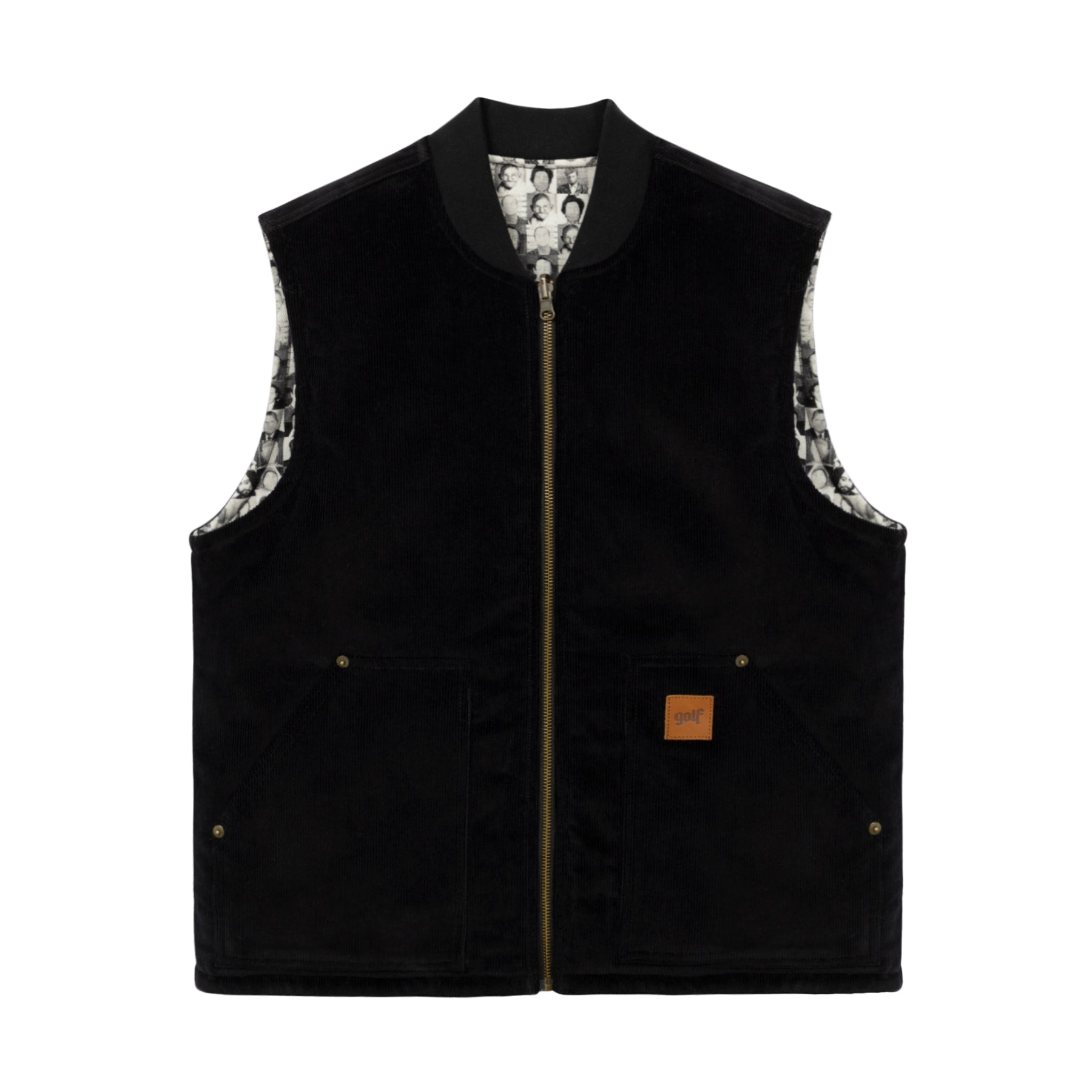 TRIBUTE REVERSIBLE VEST by GOLF WANG