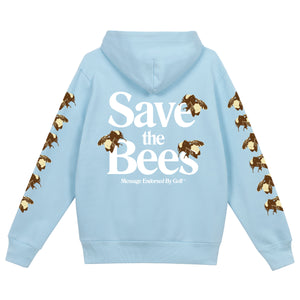 SAVE THE BEES HOODIE by GOLF WANG | Baby Blue