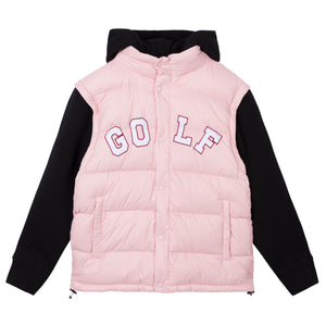 ALL IN ONE HOODIE-VEST by GOLF WANG | Pink Combo