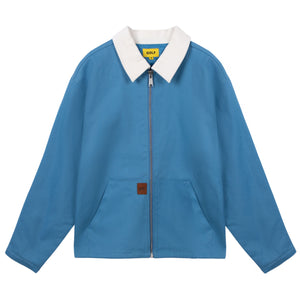 CONTRAST STITCH WORK JACKET by GOLF WANG | Blue Combo | Thumbnail