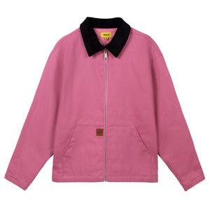 CONTRAST STITCH WORK JACKET by GOLF WANG | Pink Combo | Thumbnail
