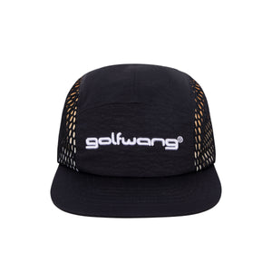 GRADIENT THEQUE RUNNER CAMP HAT by GOLF WANG | Black | Thumbnail