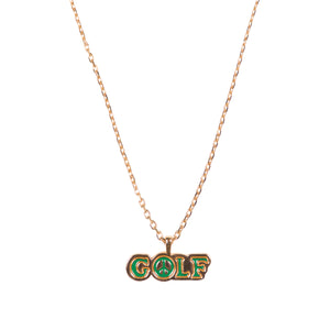 PEACE NECKLACE by GOLF WANG