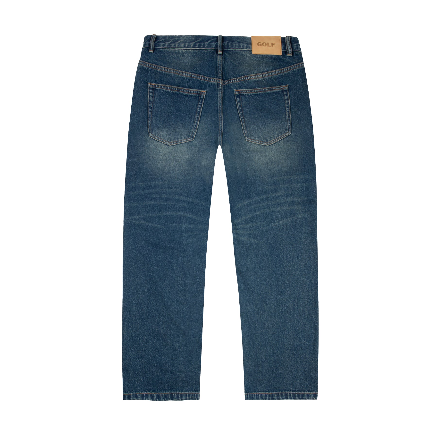 WHISKER DENIM PANT by GOLF WANG