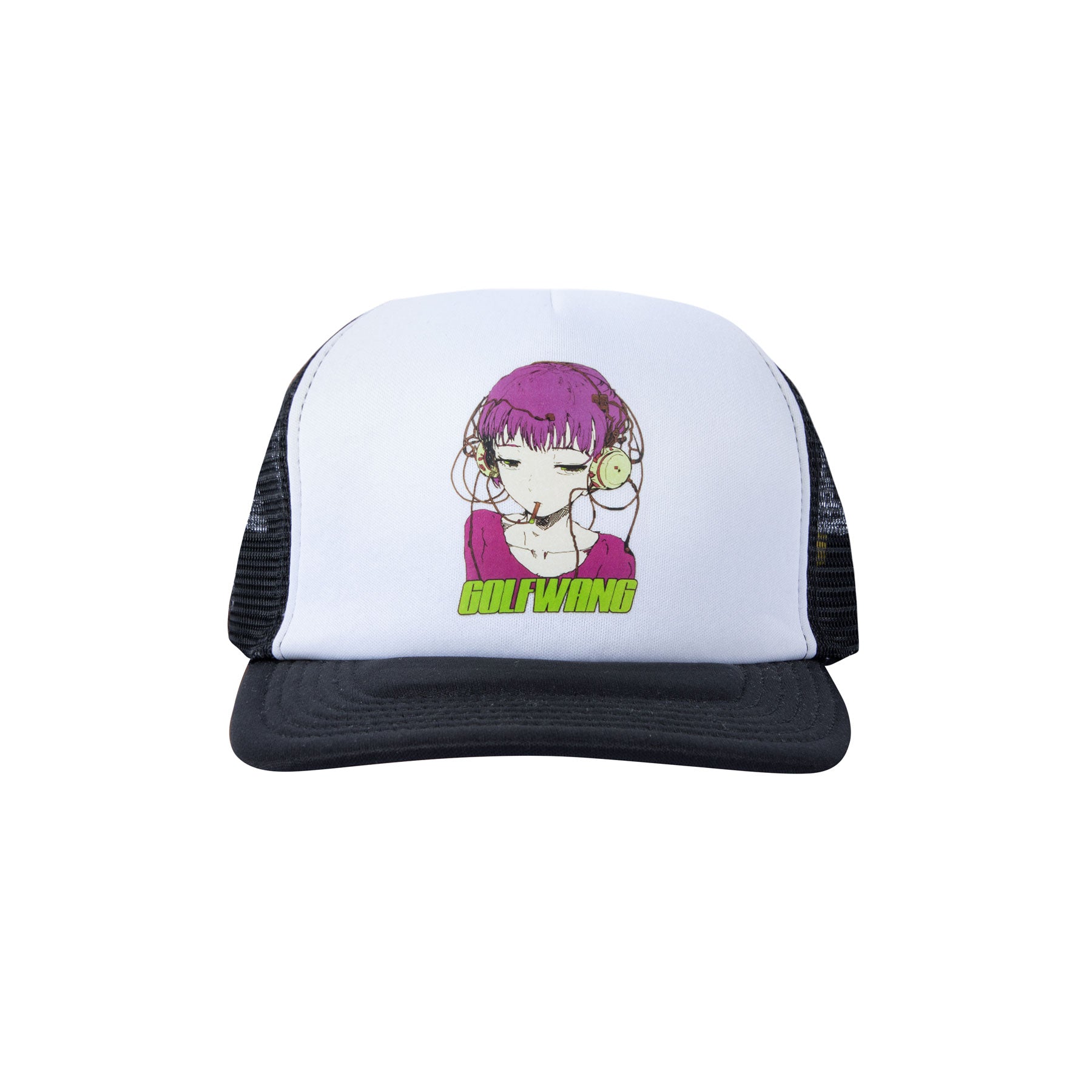Golfwang cap ホワイト/ネイビー