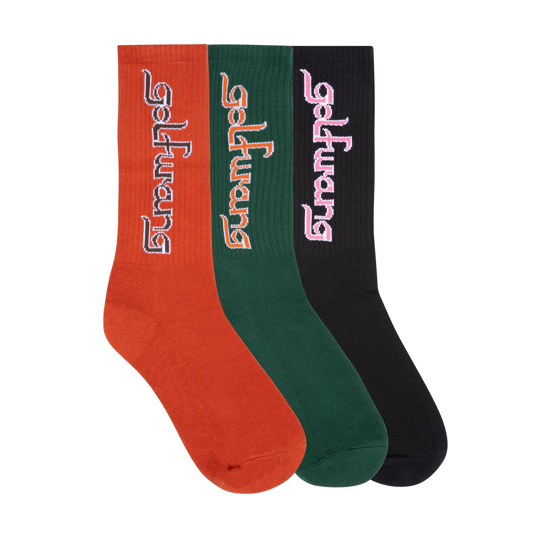 Dark Orange/Dark Green/Black