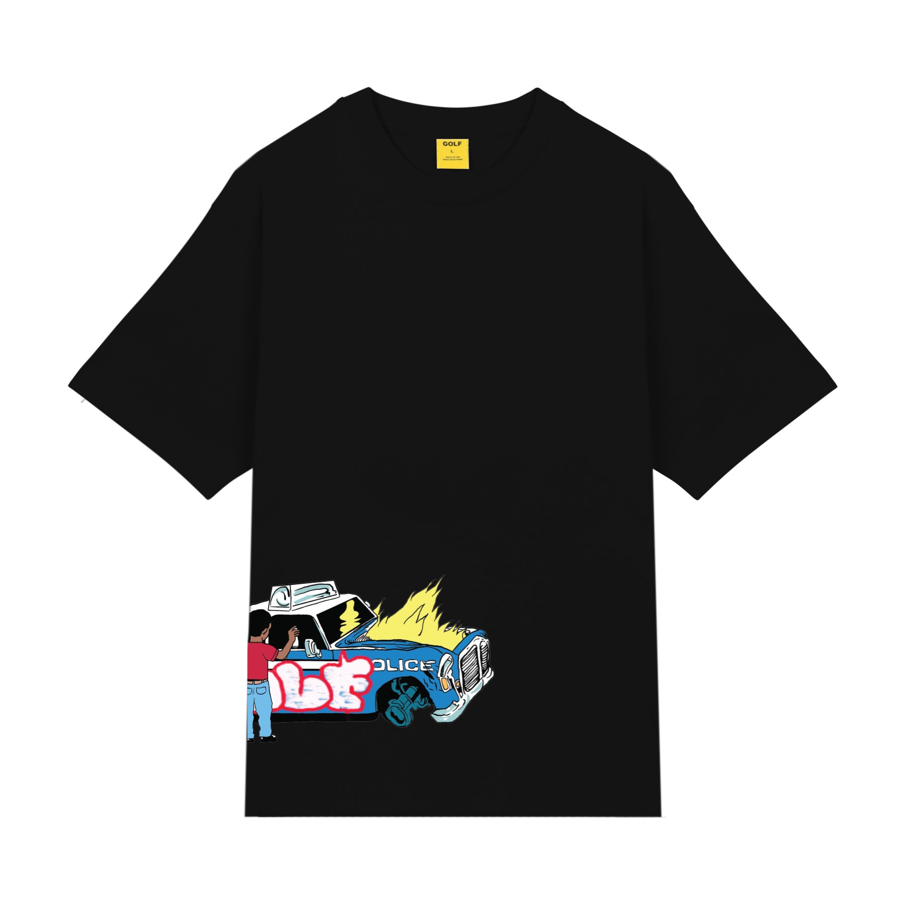 CIVIL DISOBEDIENCE TEE by GOLF WANG – Golf Wang