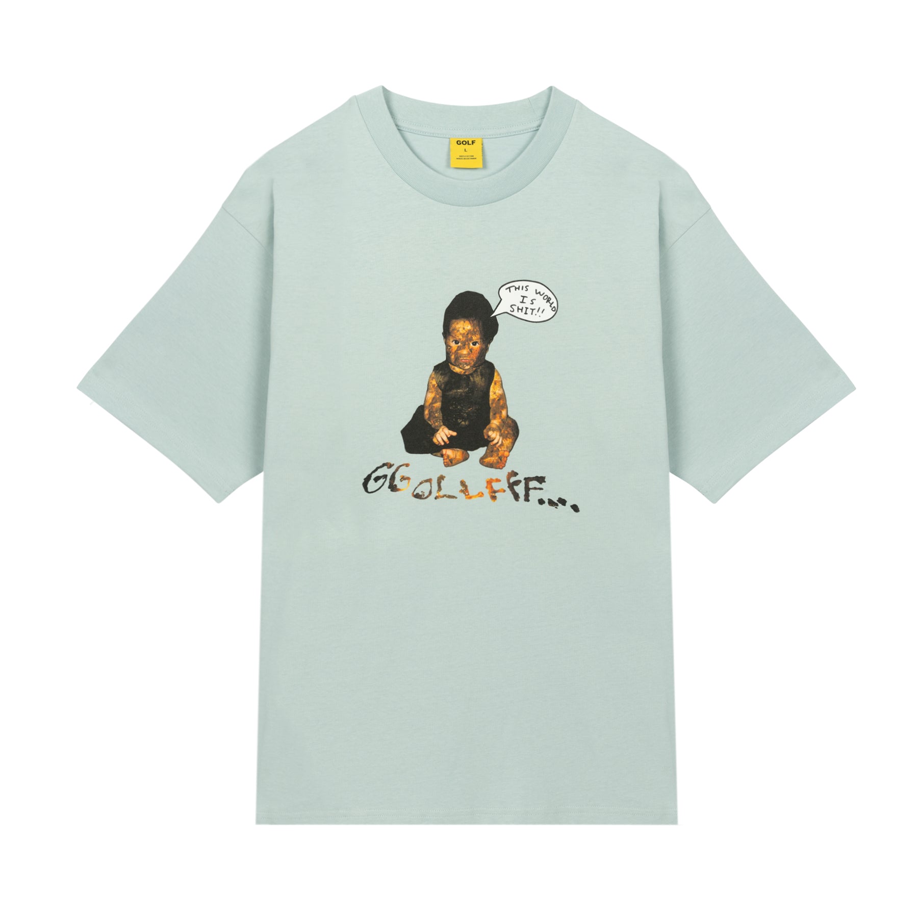 WORLD OF SHIT TEE by GOLF WANG – Golf Wang