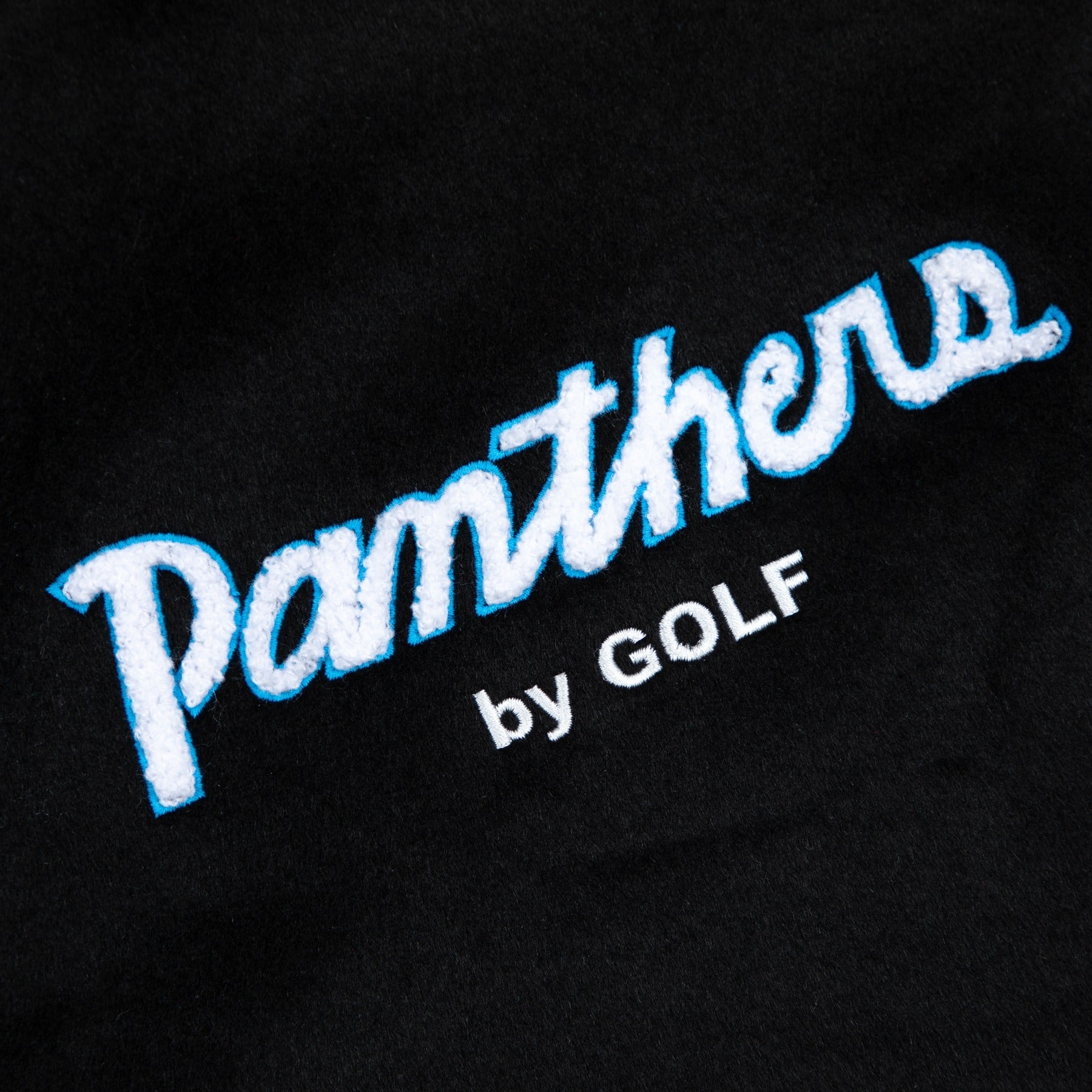 PANTHERS LETTERMAN JACKET by GOLF WANG1