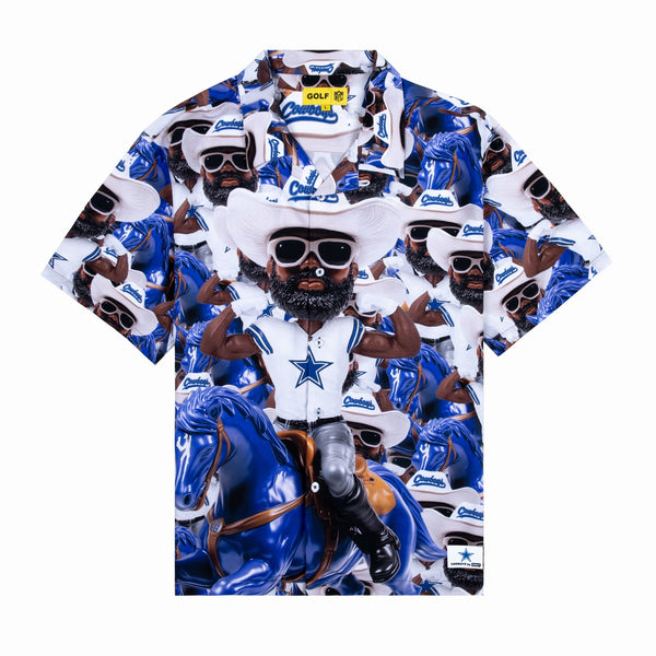トップス golf wang lace button up light blue golf wang lace button up light blue