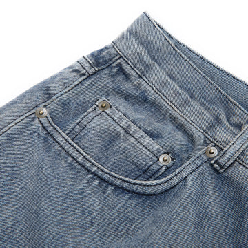 O'DYED DENIM PANT by GOLF WANG