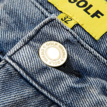 O'DYED DENIM PANT by GOLF WANG