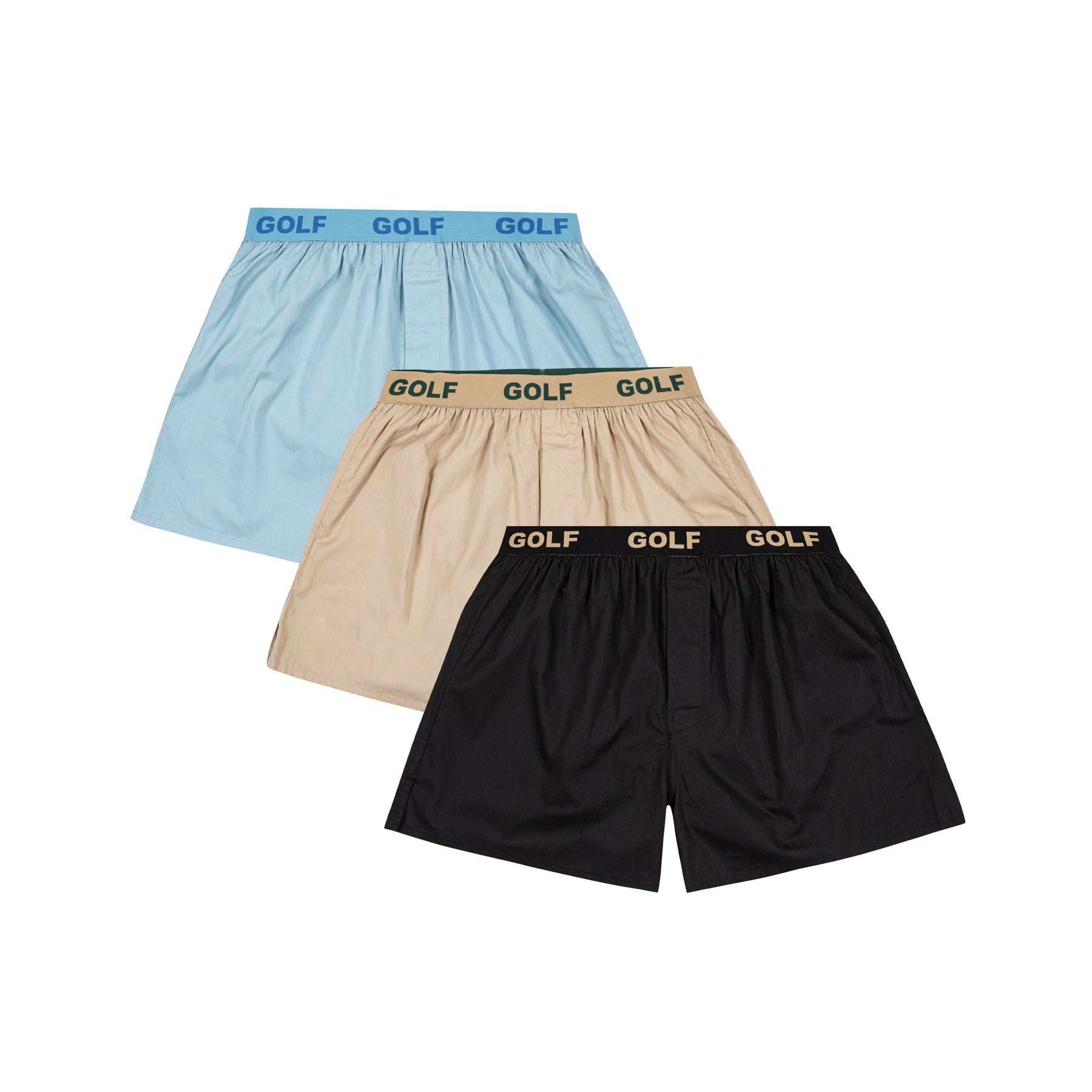 Sand, Lt Blue, Black