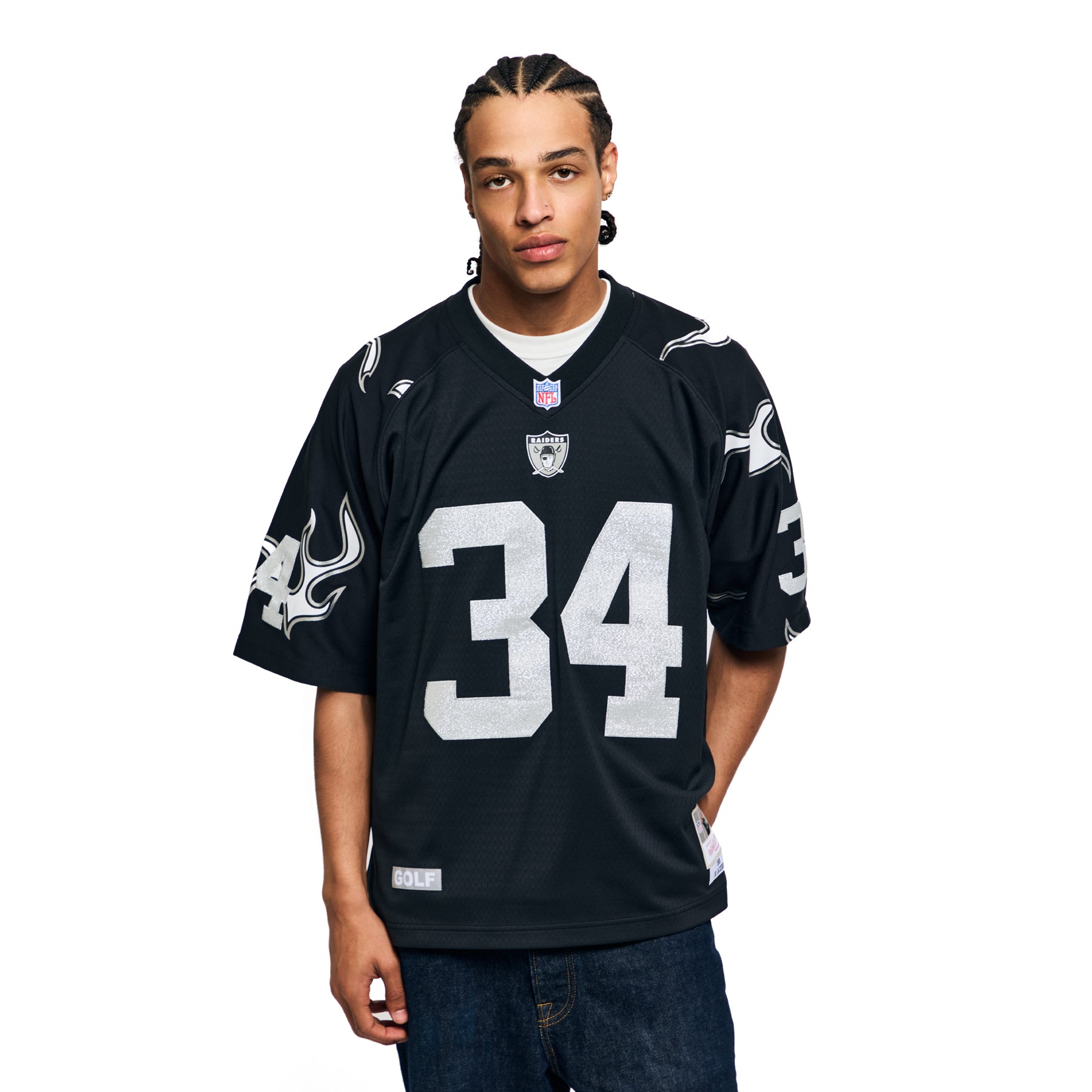 RAIDERS LEGACY MITCHELL & NESS JERSEY by GOLF WANG