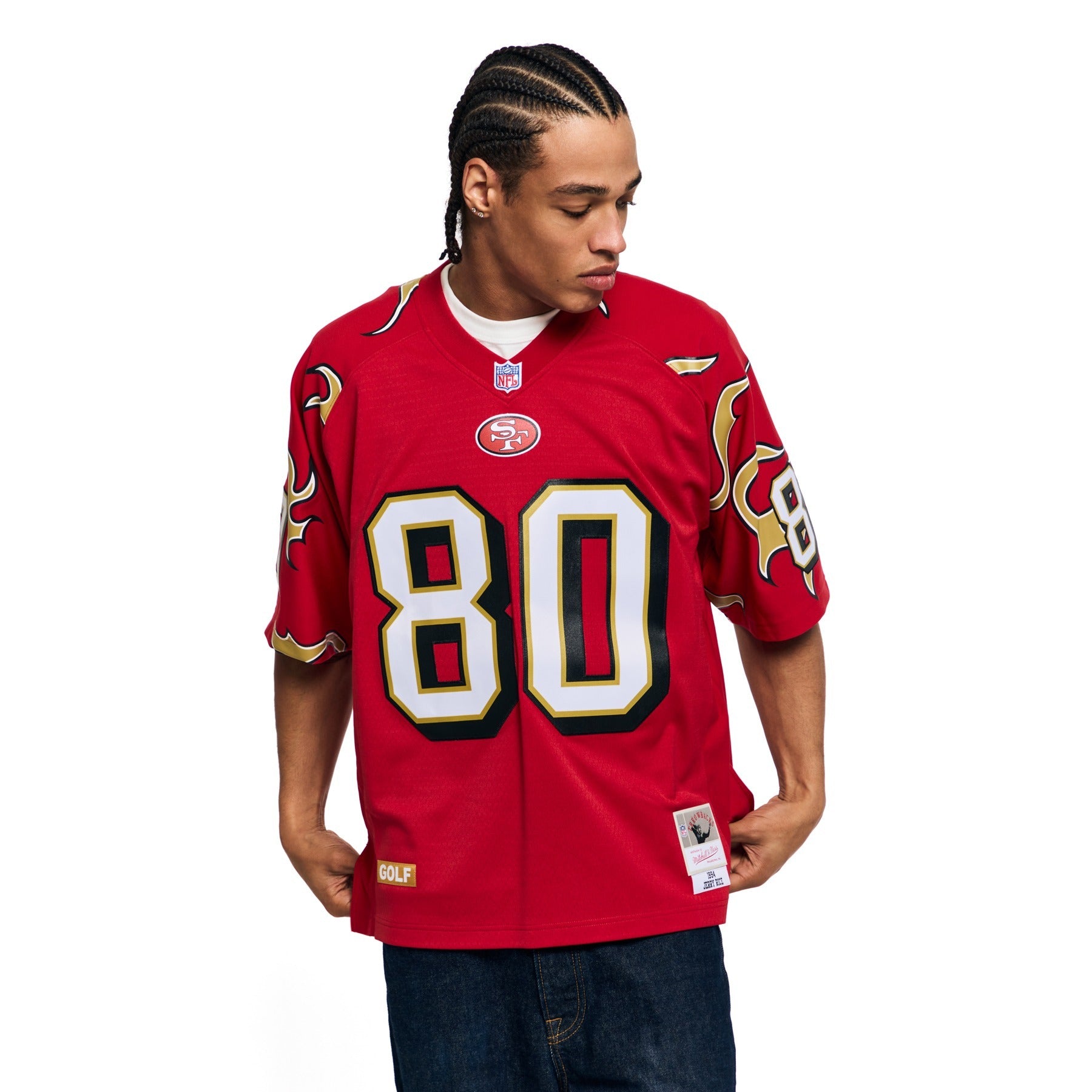 49ERS LEGACY MITCHELL & NESS JERSEY by GOLF WANG