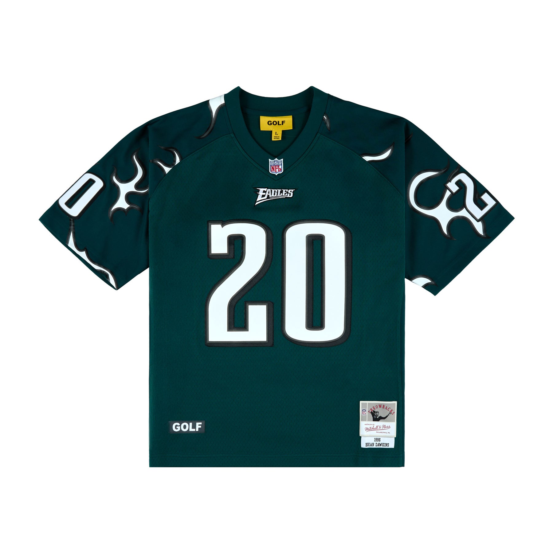 EAGLES LEGACY MITCHELL & NESS JERSEY by GOLF WANG