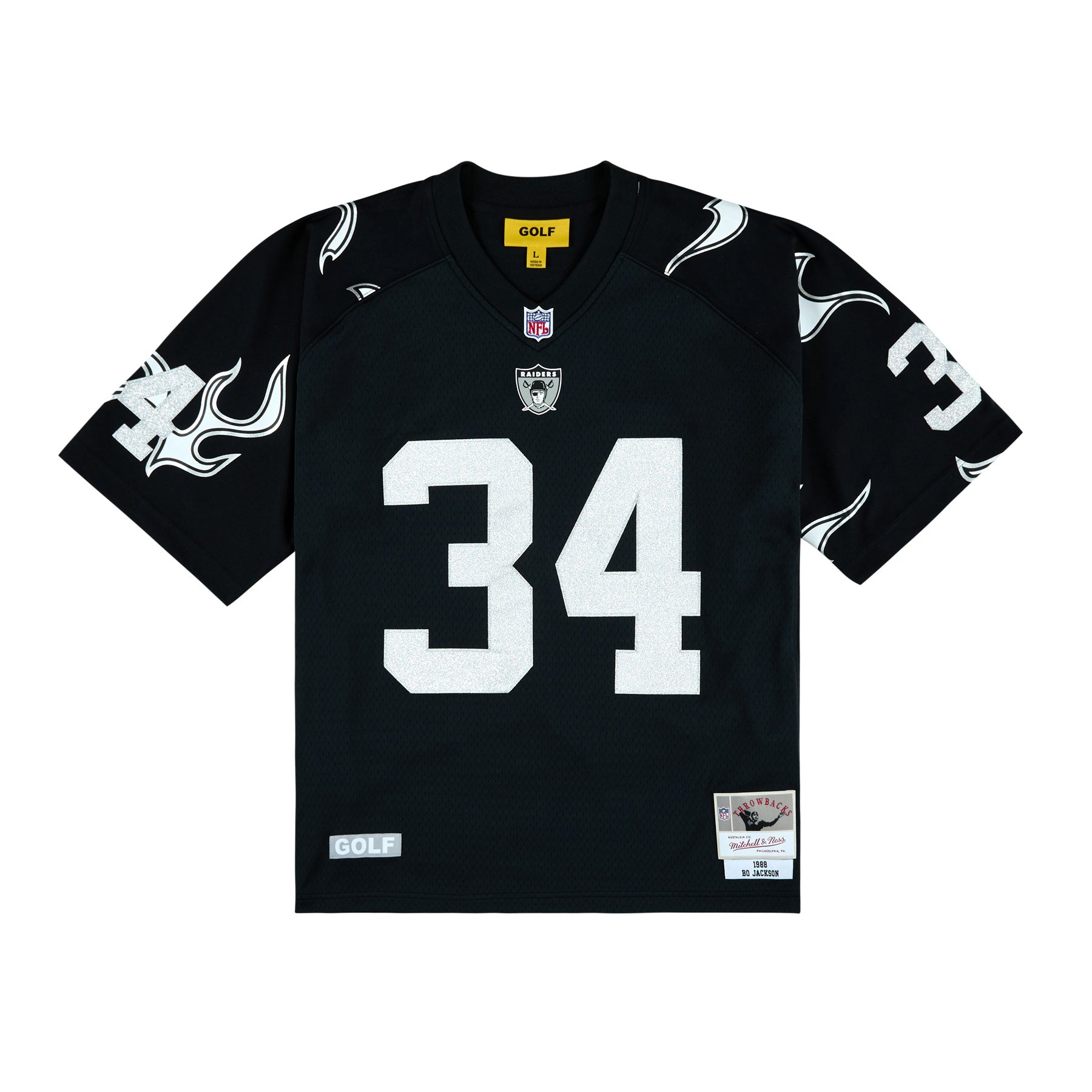 RAIDERS LEGACY MITCHELL & NESS JERSEY by GOLF WANG