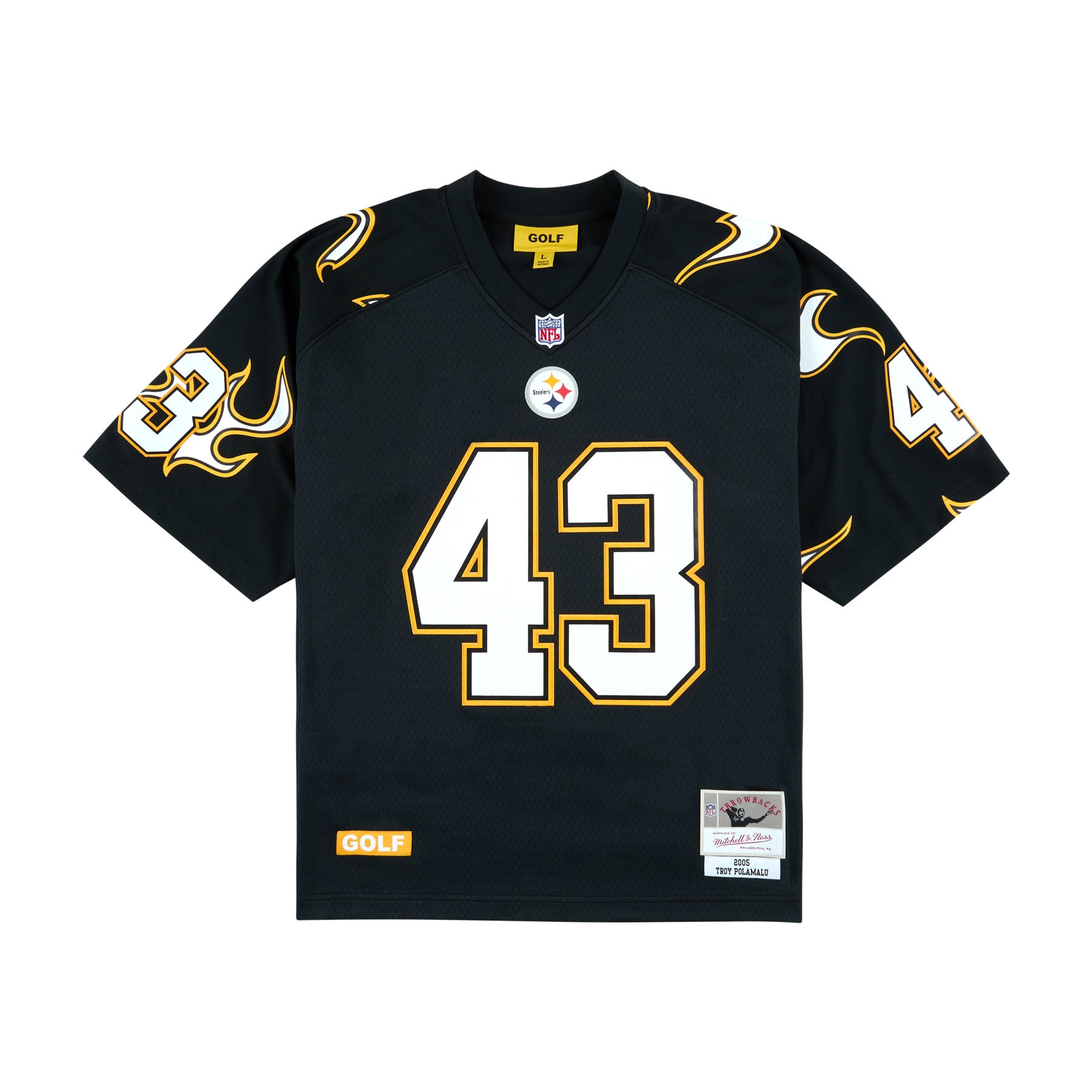 STEELERS LEGACY MITCHELL & NESS JERSEY by GOLF WANG