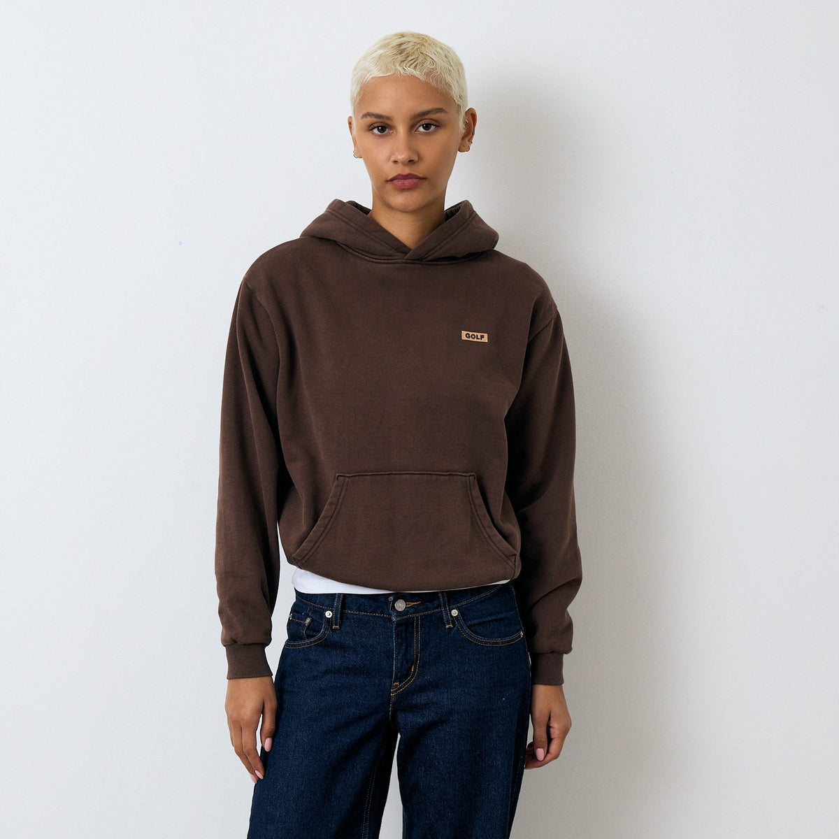 FALL WASHED LOGO HOODIE by GOLF WANG