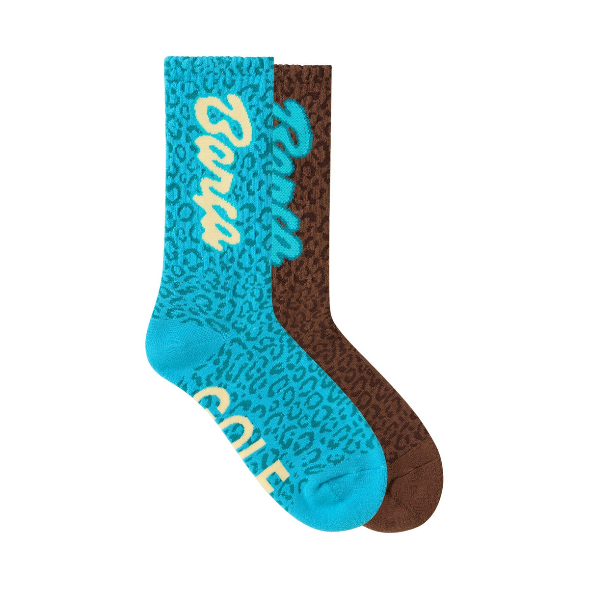 Teal/Brown
