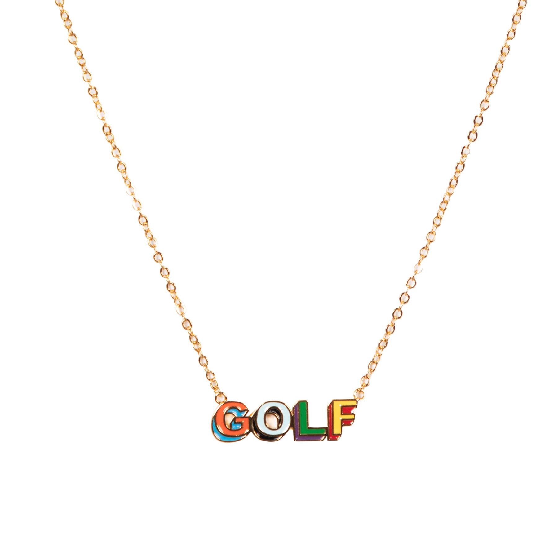 golf wang フラワーネックレス シルバー-