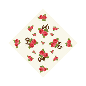 RASPBERRY BANDANA by GOLF WANG | Cream
