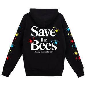 SAVE THE BEES HOODIE by GOLF WANG | Black