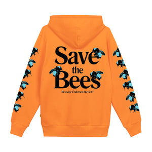 SAVE THE BEES HOODIE by GOLF WANG | Orange